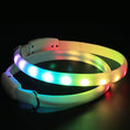 Load image into Gallery viewer, LED Pet Dog Cat Collar Pendant Glowing Night Safety Multiple Colours Collar Safety Flashing Outdoor Loss Prevention Pet Supplies
