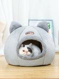 Load image into Gallery viewer, Enclosed Cat Supplies Bed For Warm Sleeping
