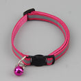 Load image into Gallery viewer, Color Reflective Cat Head Safety Buckle Collar
