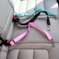 Load image into Gallery viewer, Adjustable Pet Cat Dog Car Seat Belt Pet Seat Vehicle Dog Harness Lead Clip Safety Lever Traction Dog Collars Dogs Accessoires Pets Products
