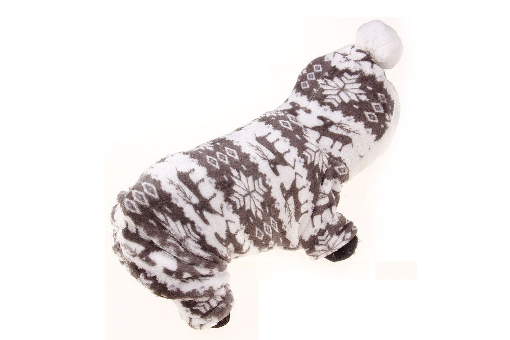 Fawn pet four-legged dog clothes