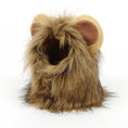 Load image into Gallery viewer, Cat lion headgear pet
