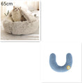 Load image into Gallery viewer, 2 In 1 Dog And Cat Bed Pet Winter Bed Round Plush Warm Bed House Soft Long Plush Pets Bed Pet Products
