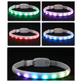 Load image into Gallery viewer, LED Pet Dog Cat Collar Pendant Glowing Night Safety Multiple Colours Collar Safety Flashing Outdoor Loss Prevention Pet Supplies
