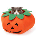 Load image into Gallery viewer, Pet Halloween Pumpkin Collars Cute Pet Cosplay Accessories
