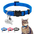 Load image into Gallery viewer, Personalized Safety Breakaway Nylon Quick Release Cat Collar ID Tag Set
