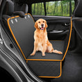 Load image into Gallery viewer, Dog Car Seat Cover View Mesh Pet Carrier Hammock Safety Protector Car Rear Back Seat Mat With Zipper And Pocket For Travel
