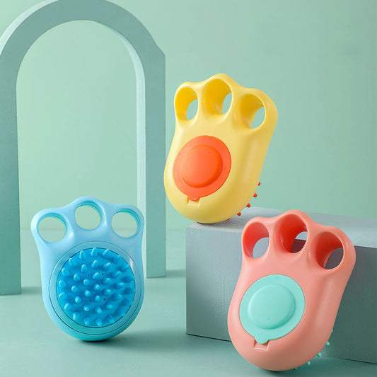 Cat Claw Bath Brush Pet Dog Bath Artifact Cat Brush Pet Massage Brush Massage Comb Bath Brush Pet Supplies