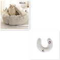 Load image into Gallery viewer, 2 In 1 Dog And Cat Bed Pet Winter Bed Round Plush Warm Bed House Soft Long Plush Pets Bed Pet Products
