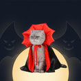 Load image into Gallery viewer, Halloween Pet Costumepet Halloween Cape Vampire King
