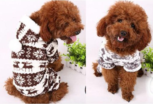 Fawn pet four-legged dog clothes