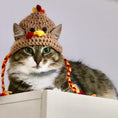 Load image into Gallery viewer, Halloween Cat Dog Knitted Pet Hat
