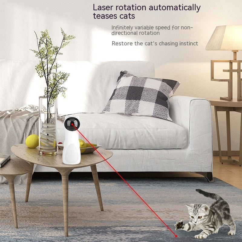 Little Bear Automatic Laser Cat Teaser Smart Toy