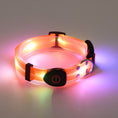 Load image into Gallery viewer, LED Luminous Collar Rechargeable Pet Collar Nylon Tow Rope
