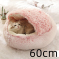 Load image into Gallery viewer, 2 In 1 Dog And Cat Bed Pet Winter Bed Round Plush Warm Bed House Soft Long Plush Pets Bed Pet Products
