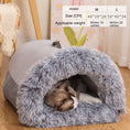 Load image into Gallery viewer, New Splice Portable Pet Nest Portable Autumn And Winter Warm Dog Nest Moisture-proof Long Fur Cat Nest Cross Border Pet Nest
