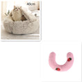 Load image into Gallery viewer, 2 In 1 Dog And Cat Bed Pet Winter Bed Round Plush Warm Bed House Soft Long Plush Pets Bed Pet Products
